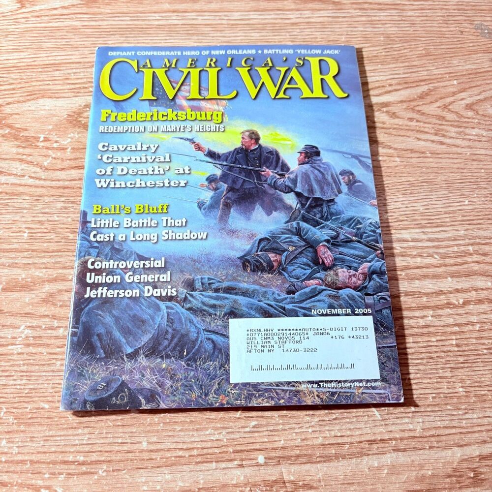 American Civil War November 2005 Magazine